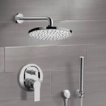 Remer SFH60 Rain Shower System with Handheld, Rain Shower Head, Shower Faucet Set